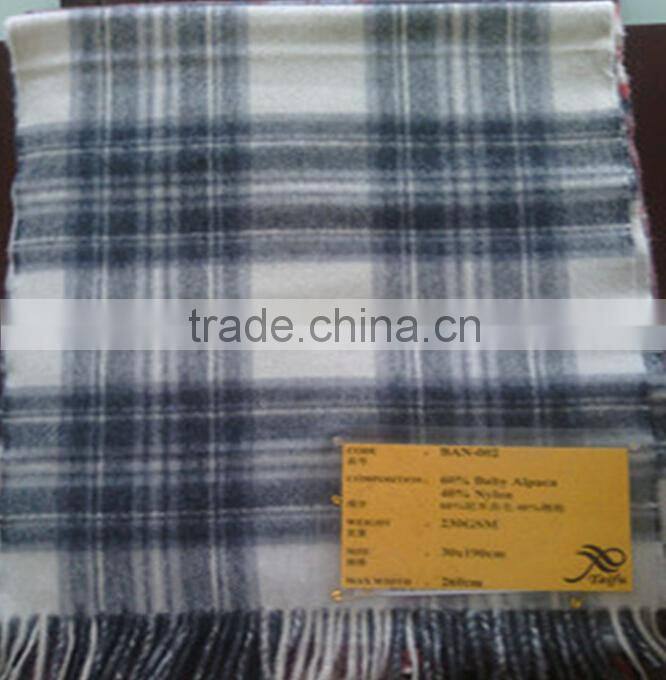 Made In China Mens Thick Alpaca Wool Winter Long Scarf