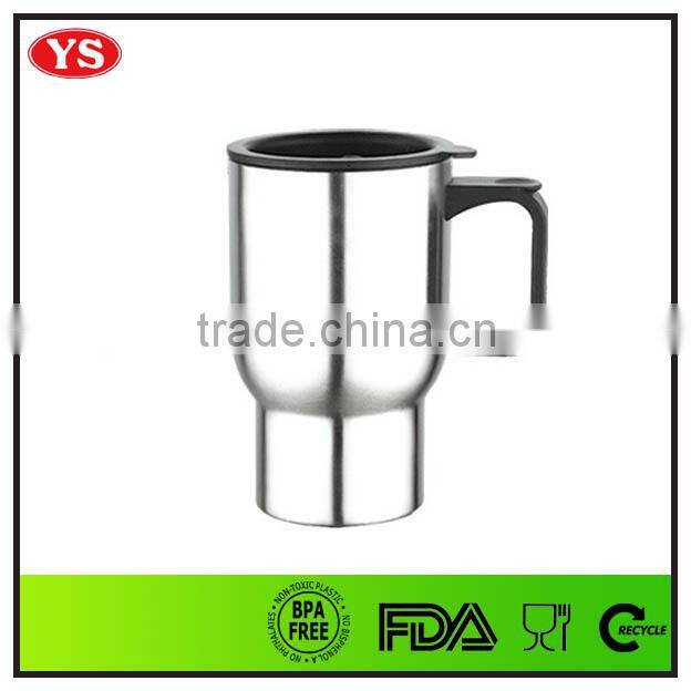 14 oz steel heated travel mug