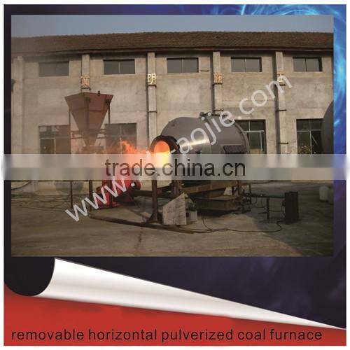 removable pulverized coal injection heating system