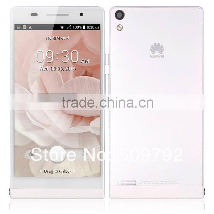 in stock! huawei p6 OEM version MKT6589 4.7 inch HD 1G RAM 4G ROM WCMDA