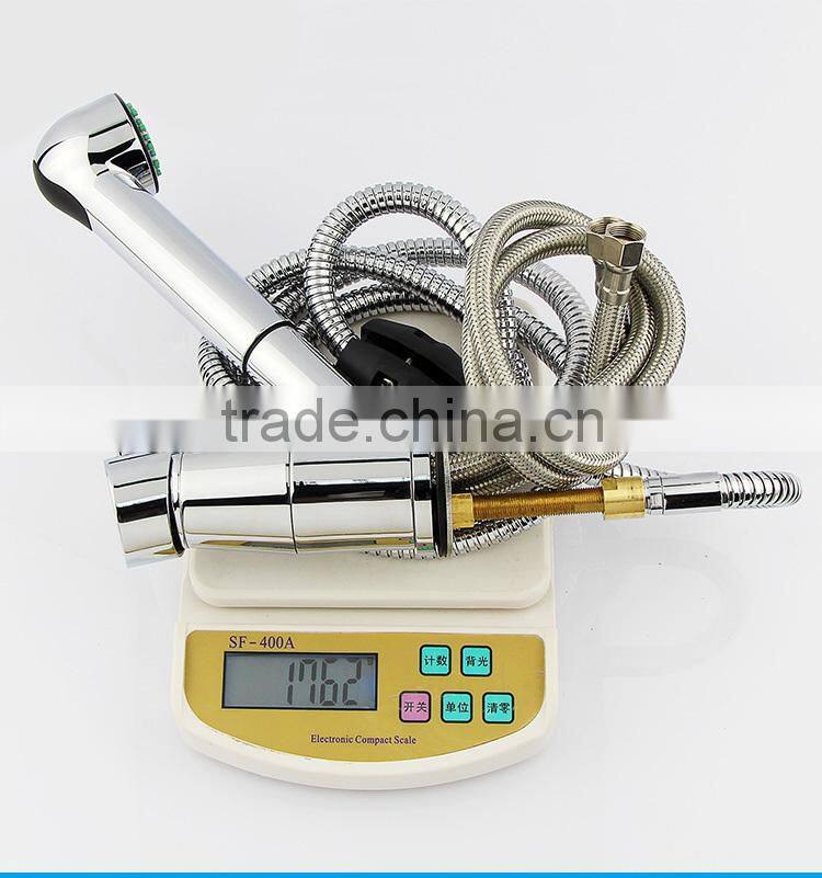 Spray UPC 61-9 NSF Pull Out Brass Kitchen Faucet