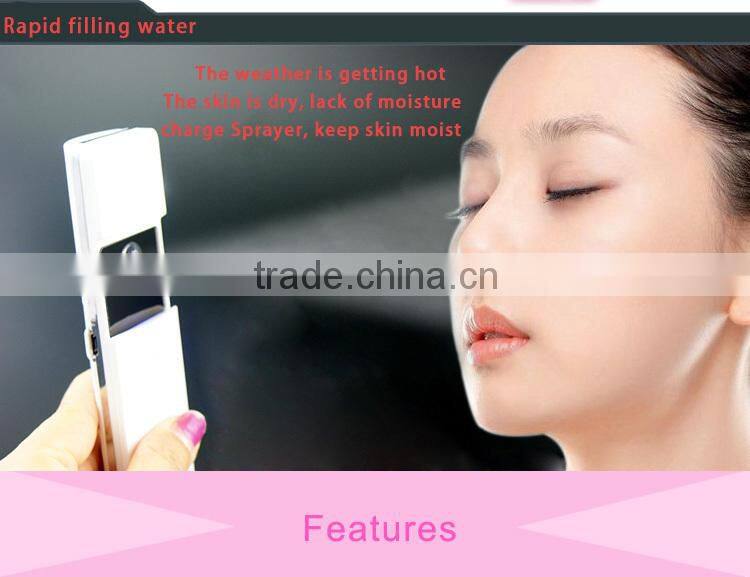 EveryLady usb charging hand held facial steamers
