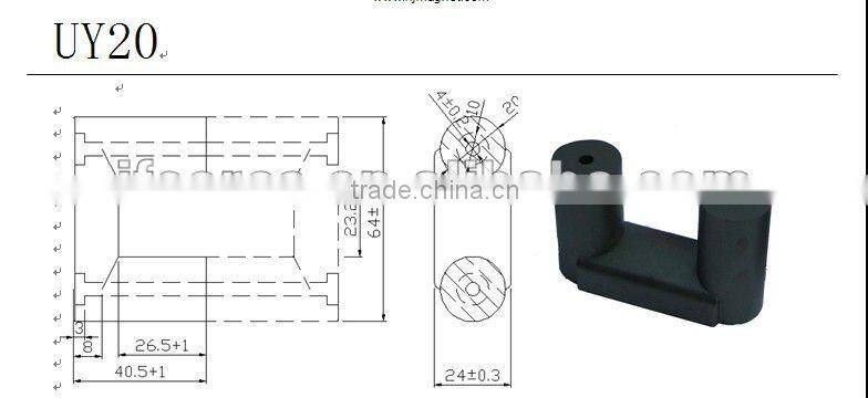 large size soft ferrite cores