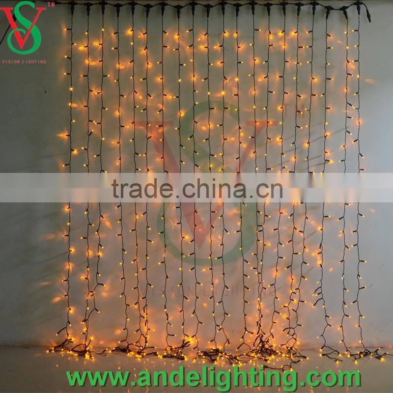 Christmas IP65 waterproof led snowfall curtain lights