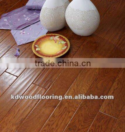 Brushed prefinished engineered hardwood flooring wood oak