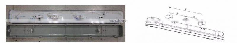 hs code94054090 waterproof IP65 led tri proof light