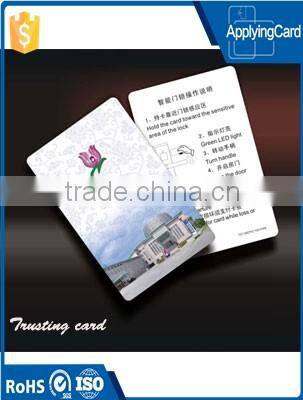 Programmable Contactless Rfid Hotel Magnetic for hotel kay card