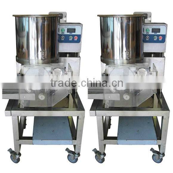 Manual hamburger patty making machine