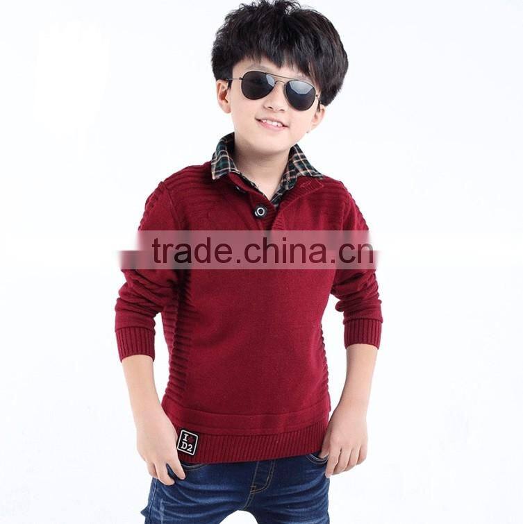 15CSK041 fine winter kids cashmere sweater