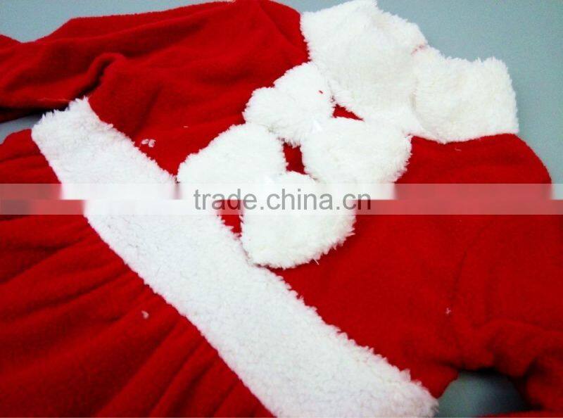 2016 hot selling christmas item christ dress christmas set for children