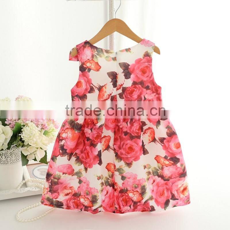 high end fashion design dress baby casual wear for kids
