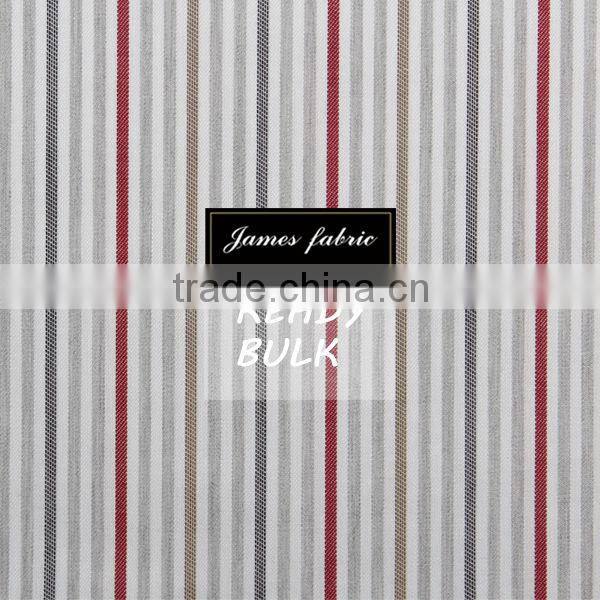 regular soft finish cotton yarn dyed solid stripe and check heather fabric