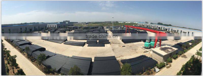 Black orange color PE conduit pipe plastic tube for electrical system