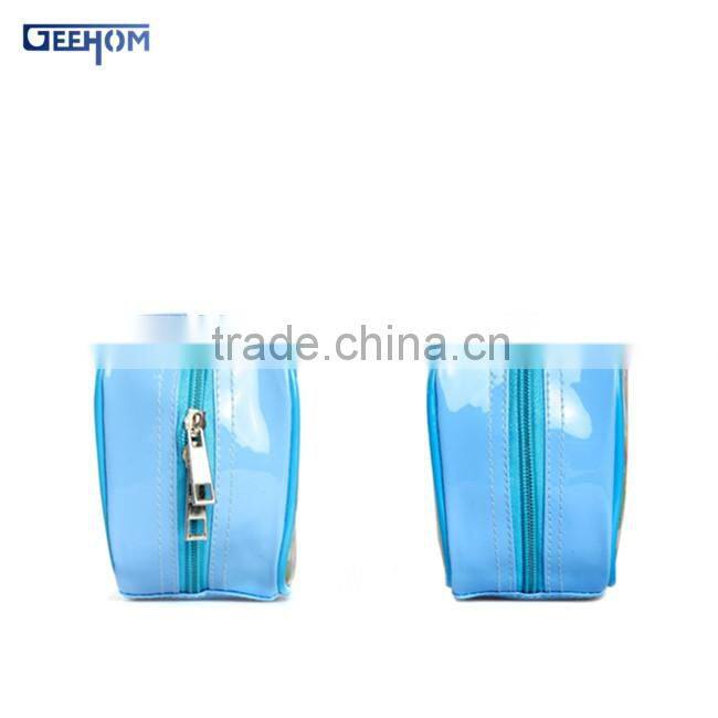 square shape cartoon printed cosmetic bag pvc