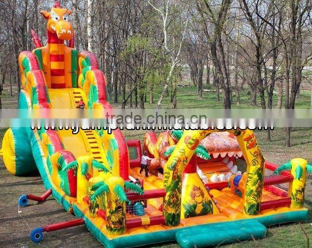 dragon inflatable playground for hot sale