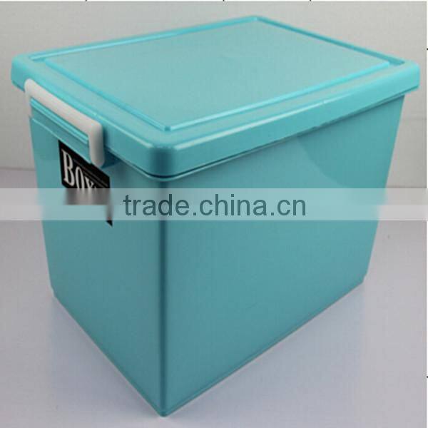 Colorful clothes storage box
