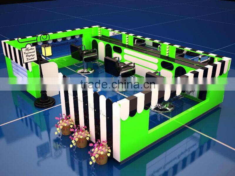 4*3M or Customize Mall Eyebrow Threading Kiosk for Sale