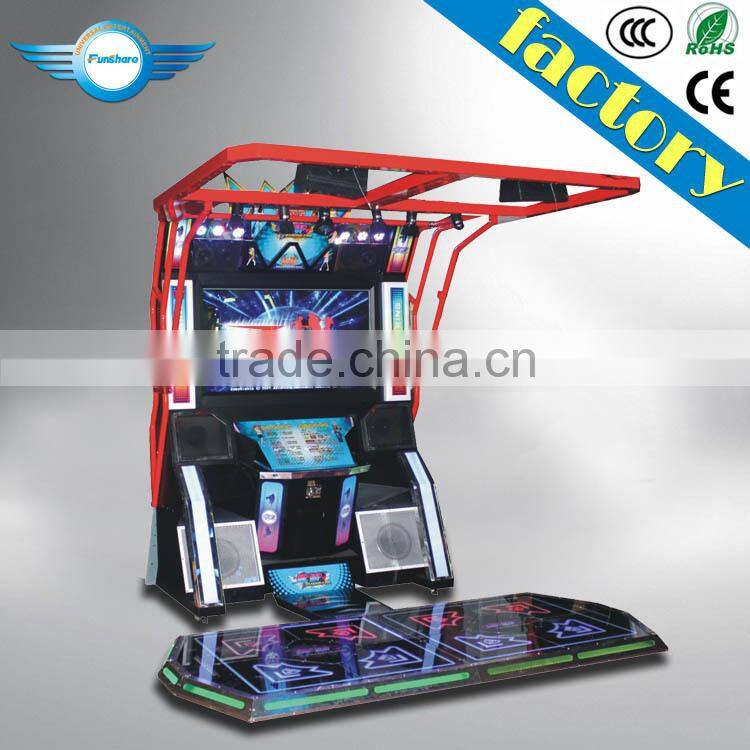 DANCE KING dancing machine /professional dancing machine/dance dance revolution