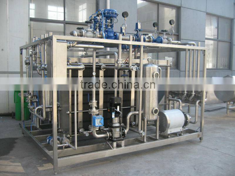 plate type cheese sterilizer 72C/12S processing