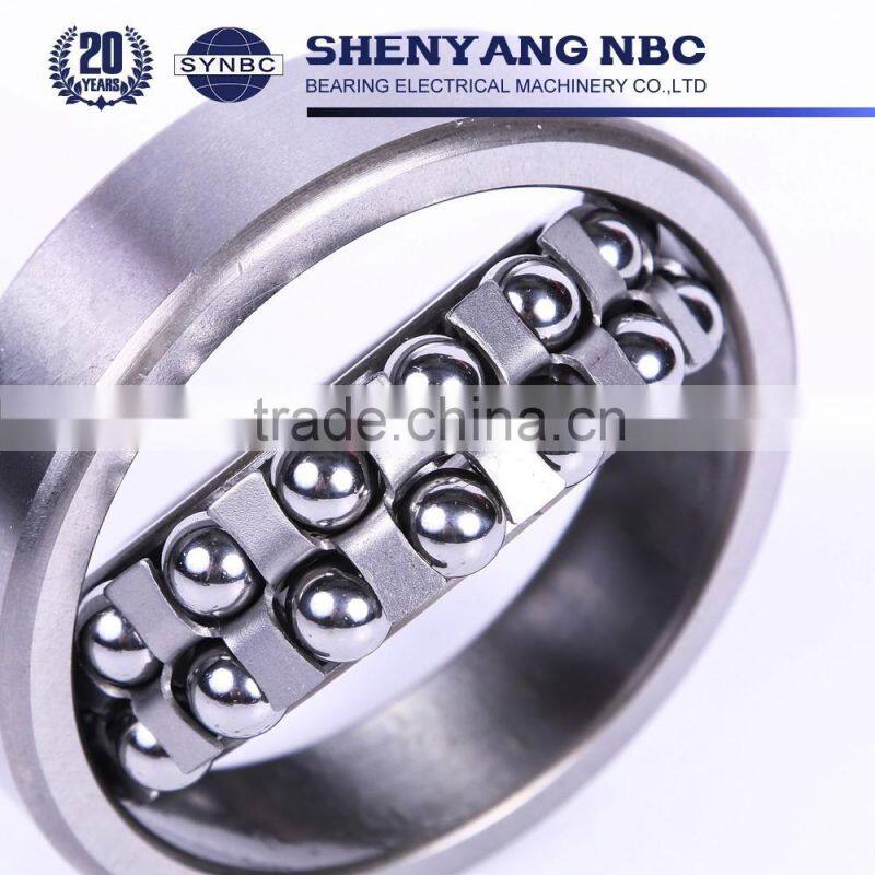 China Cheap High Quality Long Life Bearing Steel Self Aligning Ball Bearing