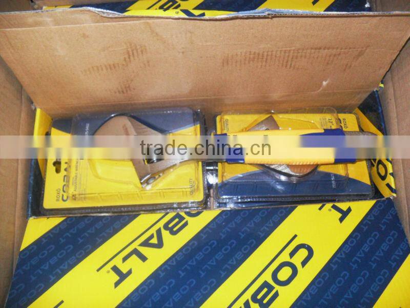cast iron adjustable pipe monkey wrench for Middle East