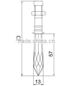 Star ceiling end fixture