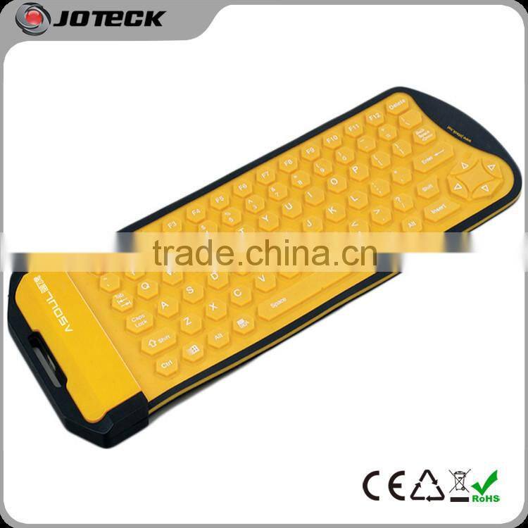 Hot selling 79 keys USB silicone rubber keyboard purple from keyboard manufacturer