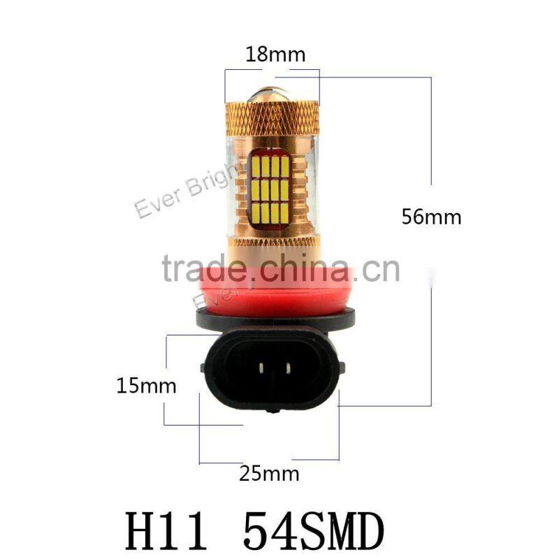 4014 38smd gold H11 car lights led auto head light lamps car fog light bulds
