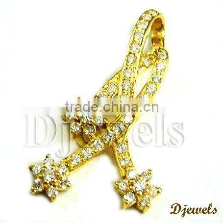 Diamond Gold Pendants, Diamond Pendants, Diamond Jewelry