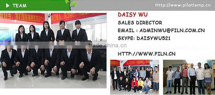 240v led light lamp box fire control panel indicator light panel mount light