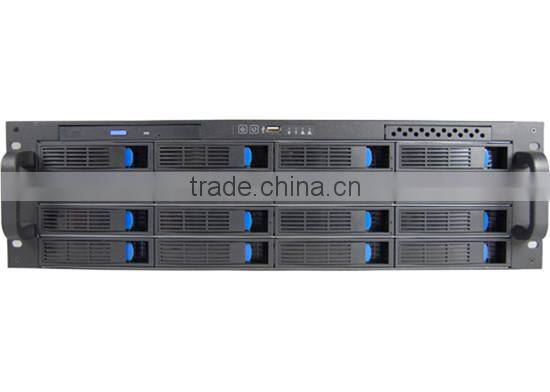 ED316H55 3U 16bay DVR Computer SATA/MINI SAS Storage Server Case with lock