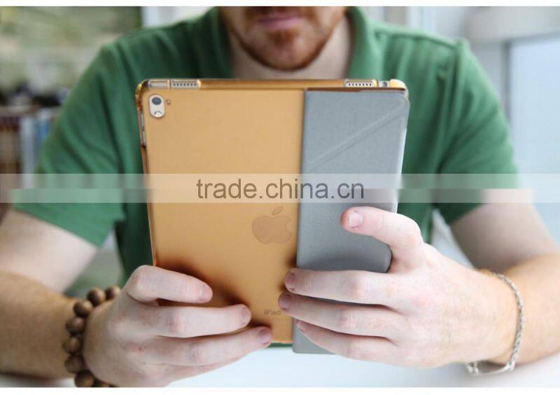 2016 Original Baseus Terse Series Stand Intelligent Flip PU+PC Leather Case for ipad pro smart Case 9.7inch