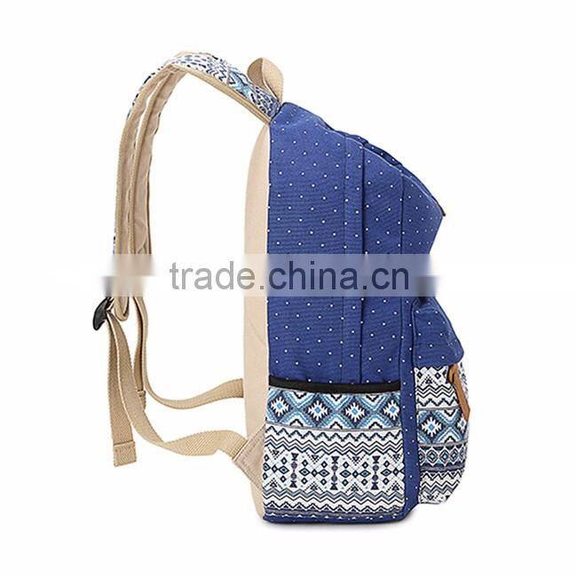 Hot sale simple popular brand name school bags