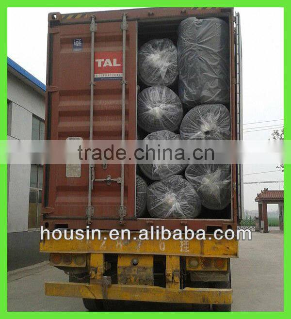black rubber foam plastic thermal insulation sheet with aluminum foil