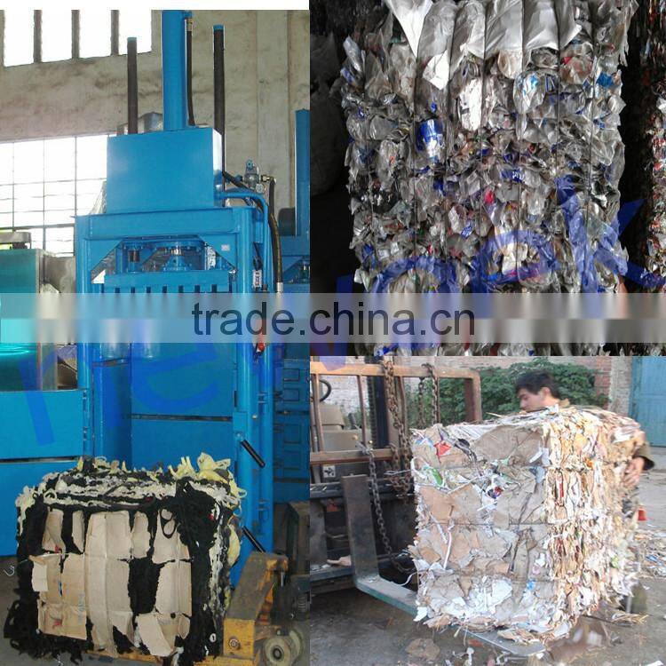 Neweek vertical hydraulic cardboard bailing press machine