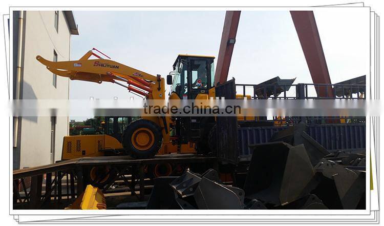 China TOP wheel loader 1.0T mini front end loader with CHANGCHAI L28 and LED light