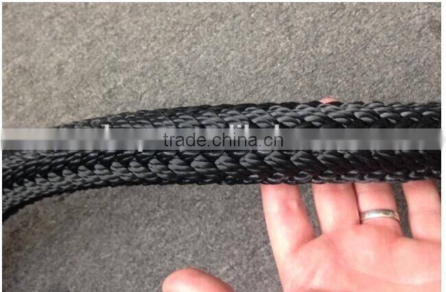 crossfit MMA battle rope power training rope polyester braided rope