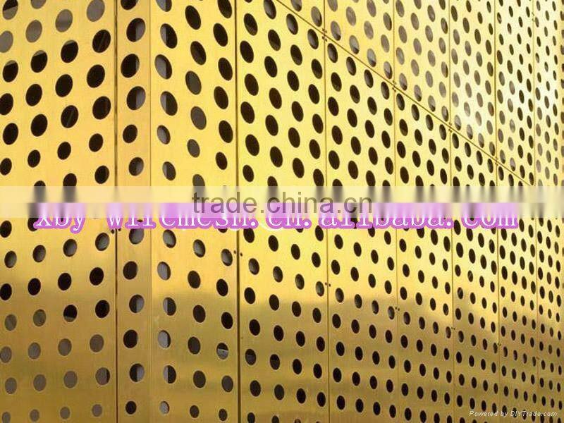 galvanized steel perforated metal mesh