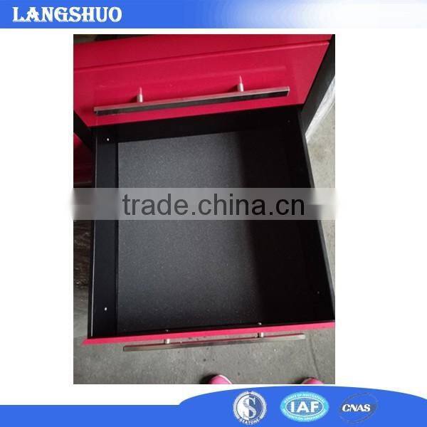 Practical used metal material cabinet type trolley tool box