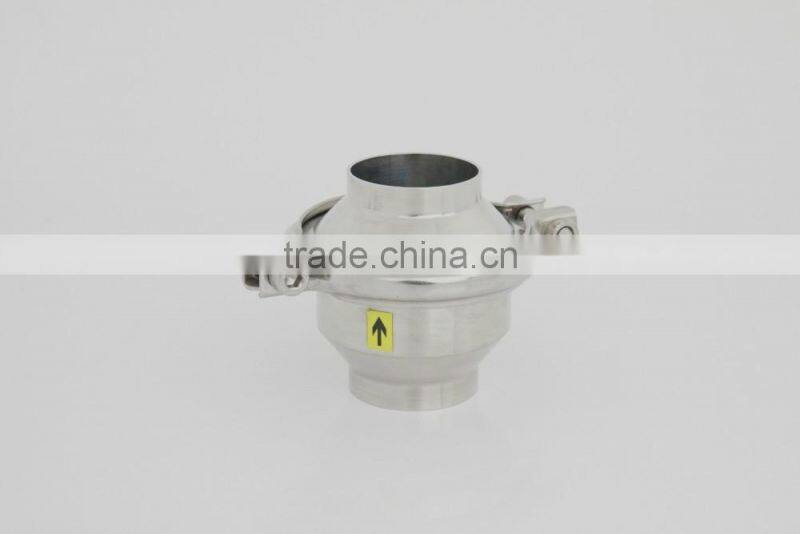 stainless steel 316 tri-clamp/welded 1/2" check valve