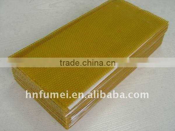 High quality beeswax foundation
