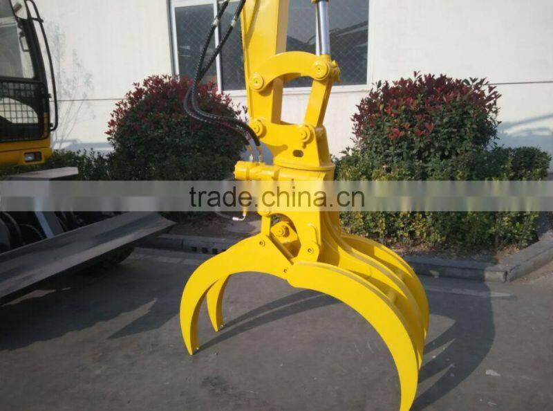 excavator function log grapple loader on sale