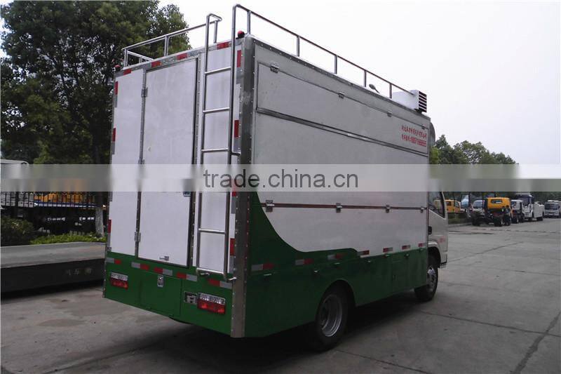 2016 hot selling fibreglass outdoor mobile snack truck