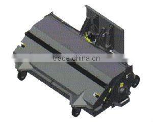 wheel loader attachment sweeper