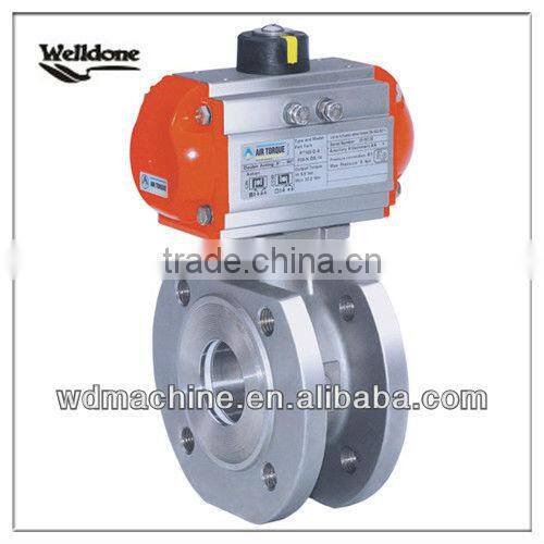 Pneumatic ball valve