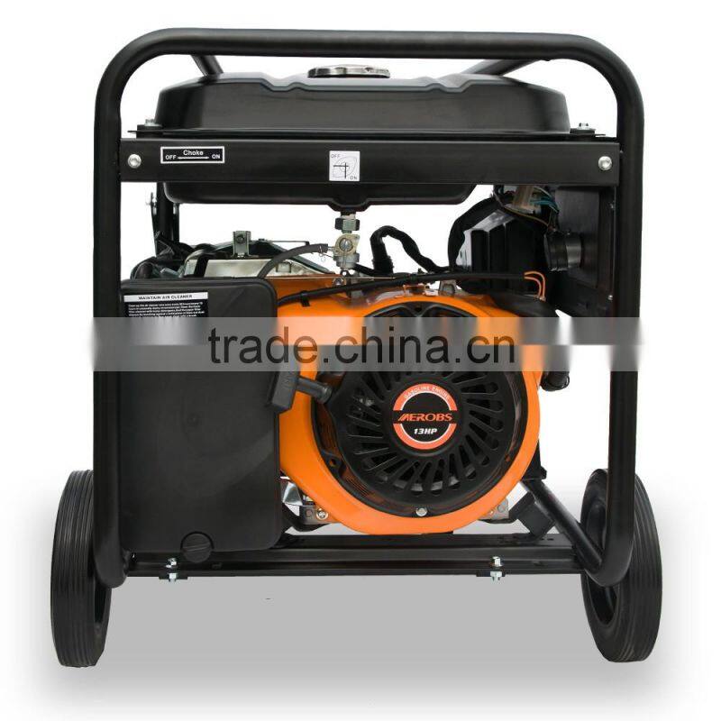 BSGE7500TE Knife model Chongqing Aerobs 6000kva Protable Silent Gasoline Generator with ISO9100 CE