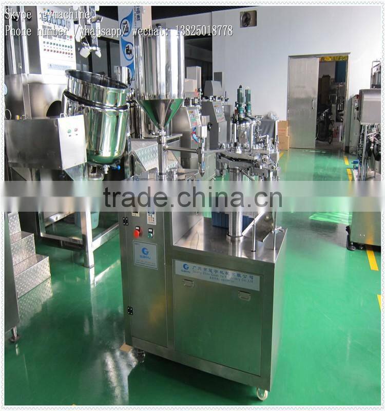 Hot sell metal hose sealing and filling machine