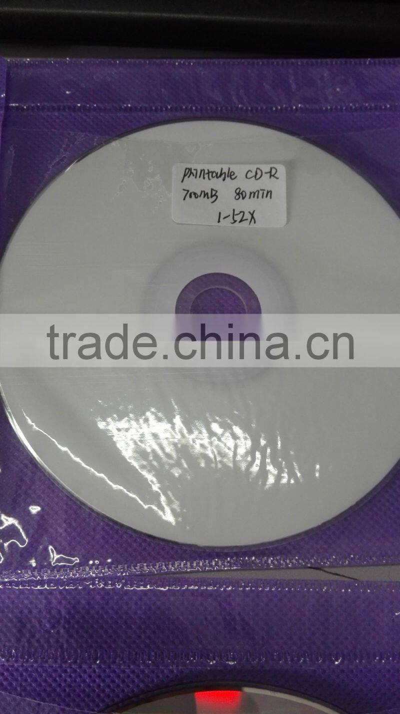 700MB/80 Minutes Printable CDR with Spindle Packing