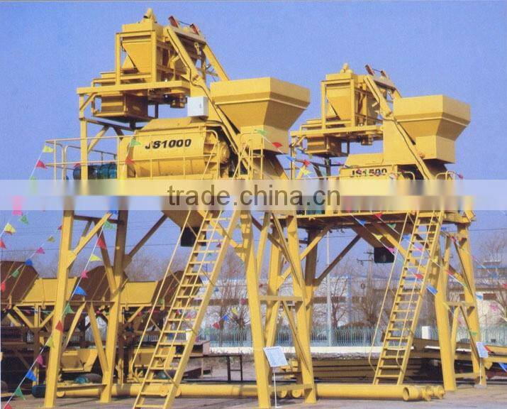 60 Cubic meters per hour concrete mixing /batching plant