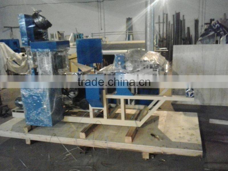Mini automatic paper napkin making machine,2 color printing napkin machine